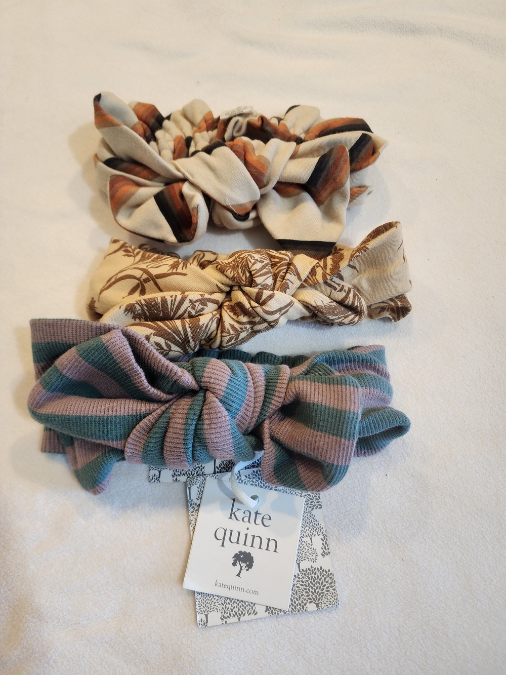 Kate Quinn Striped & Patterned Knot Headband BUNDLE Medium